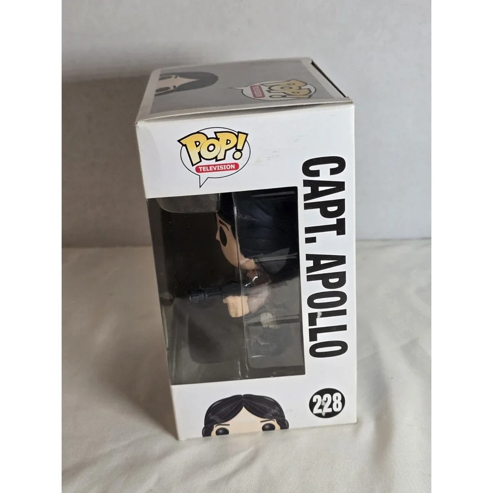 Funko Pop! Television: Capt. Apollo. Battlestar Galactica n. 228. Action Figu...